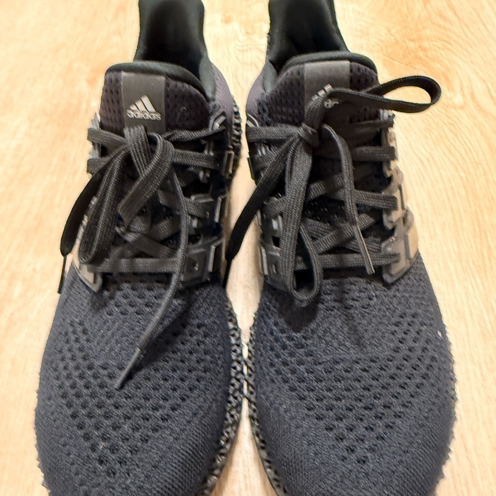 Adidas Charcoal Athletic Sneakers